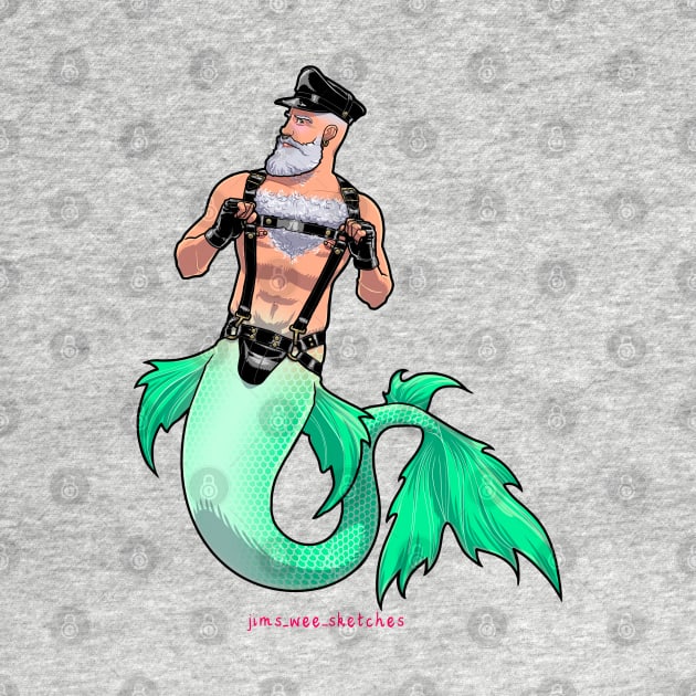 Merman Daddy by Jims_wee_sketches